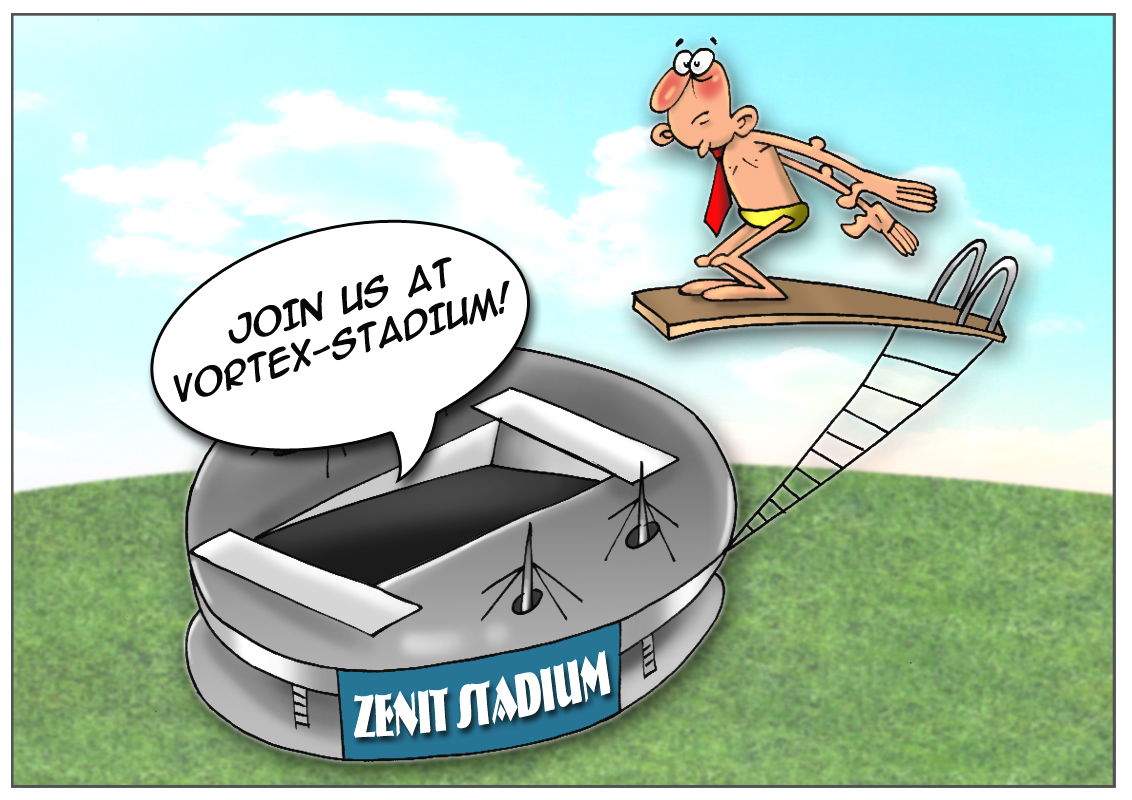 Building a stadium in Russia costs 33.5 billion rubles