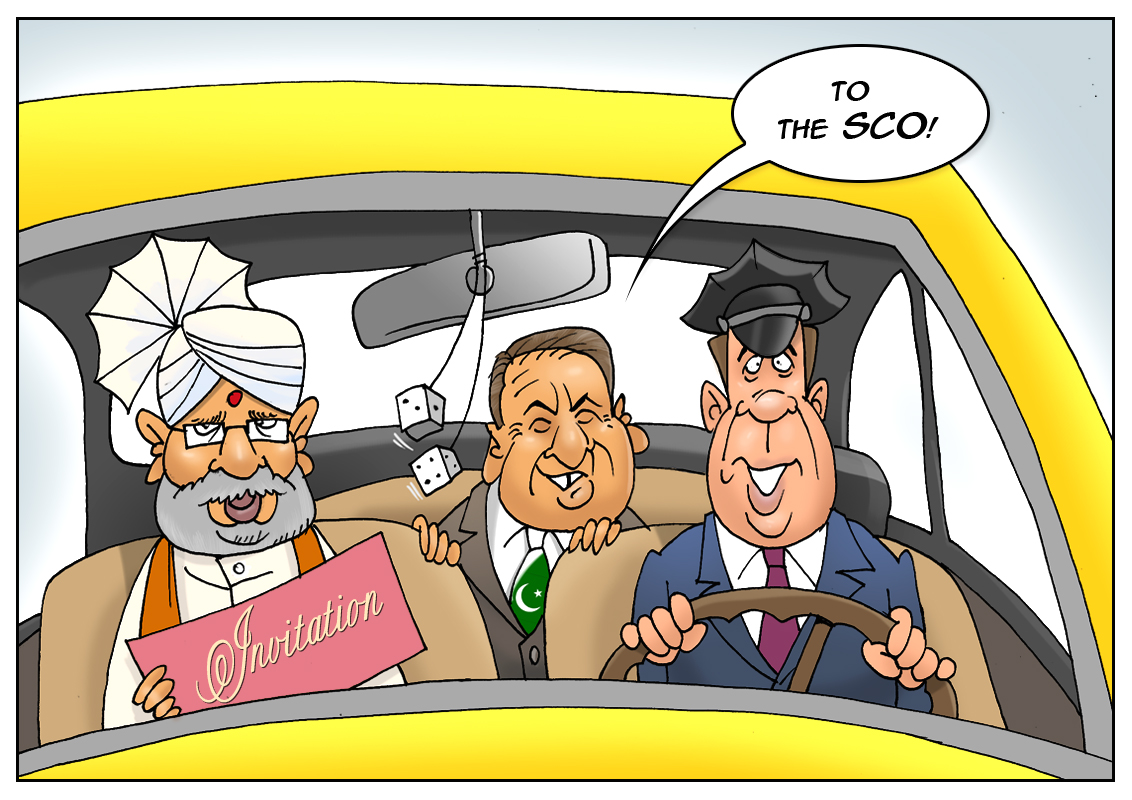 India dan Pakistan bergabung dengan SCO