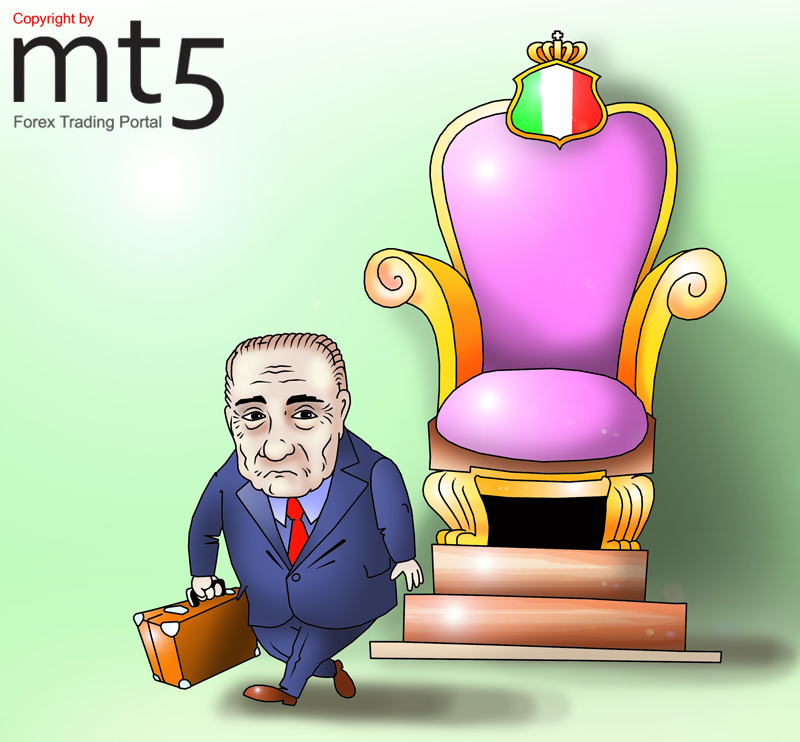 HAsil Obligasi Italia naik meskipun Berlusconi mengundurkan diri