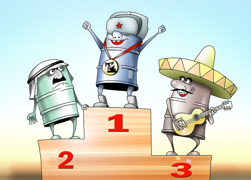 Нефтедобыча в России достигла рекордного уровня