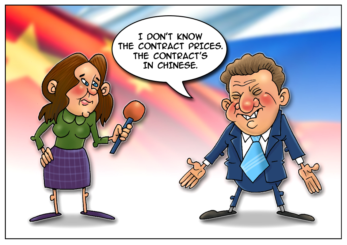 China signs beneficial deal for Russia gas