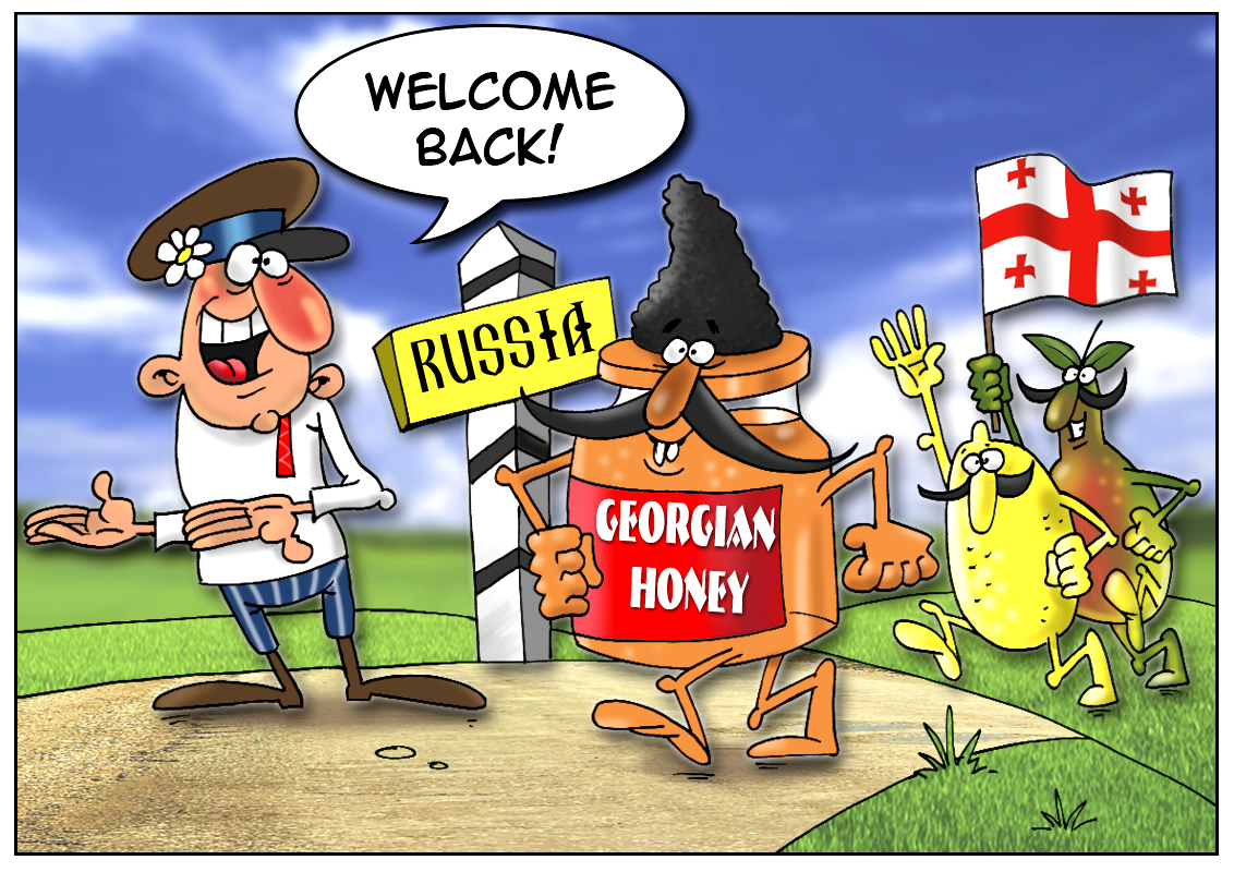 Decent Georgian bees make decent honey