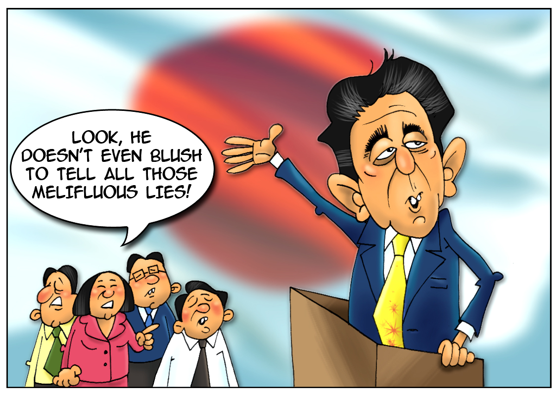 Abe’s economic strategy knocks indices down