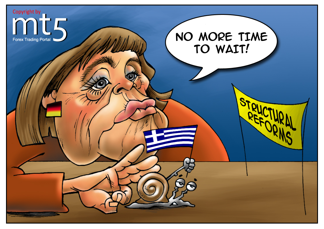 Merkel Ingin Yunani Tetap di UE