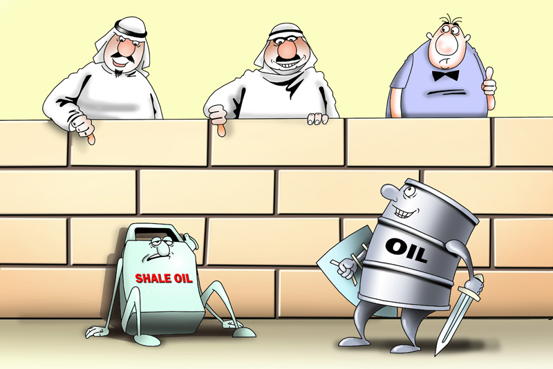 Slump of oil prices affects shale oil producers