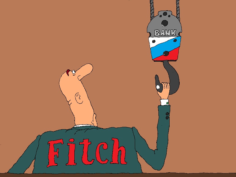 Fitch downgrades ratings of Russian companies and banks