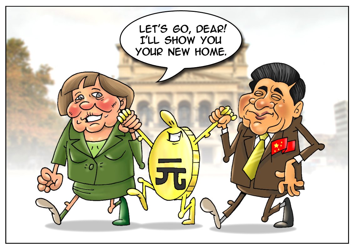 Europe to open yuan trading centers