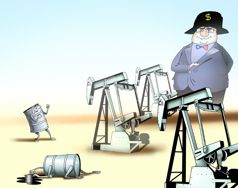 Стоимость черного золота падает при увеличении числа буровых установок в США