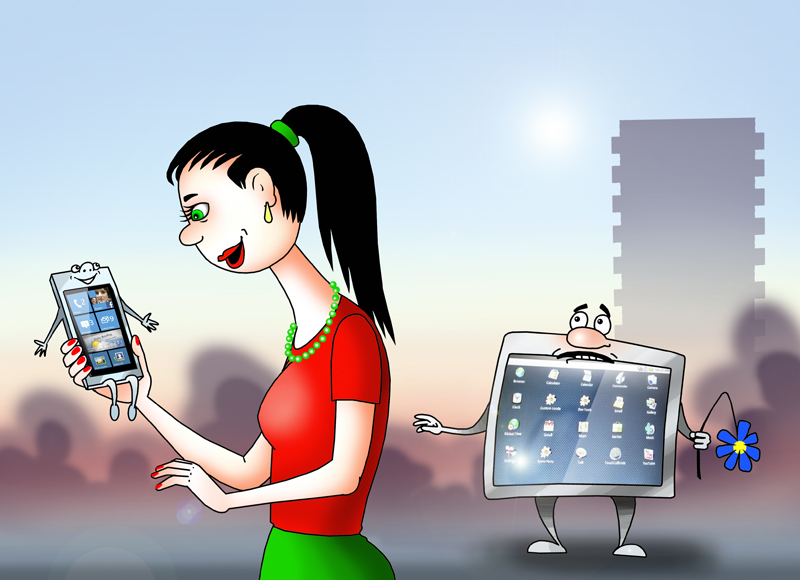 Tablets growth losing steam to smartphones