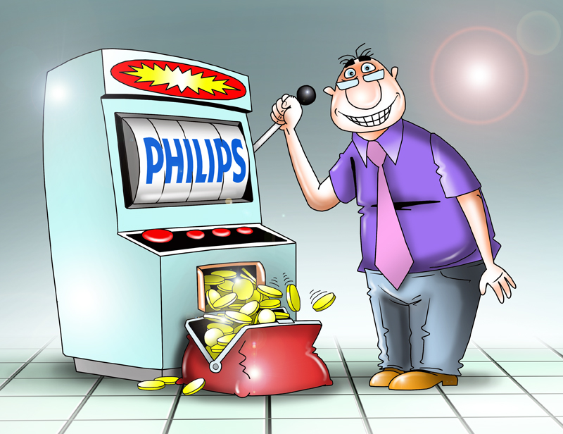 Keuntungan Philips meningkat tujuh kali lipat pada Q1