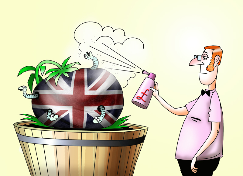 Темпы роста британской экономики снижаются 