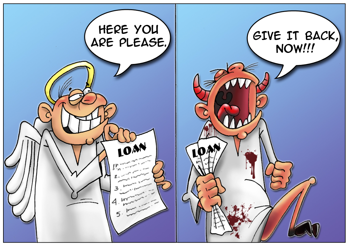 Unlimited credit history, or who framed the borrower?