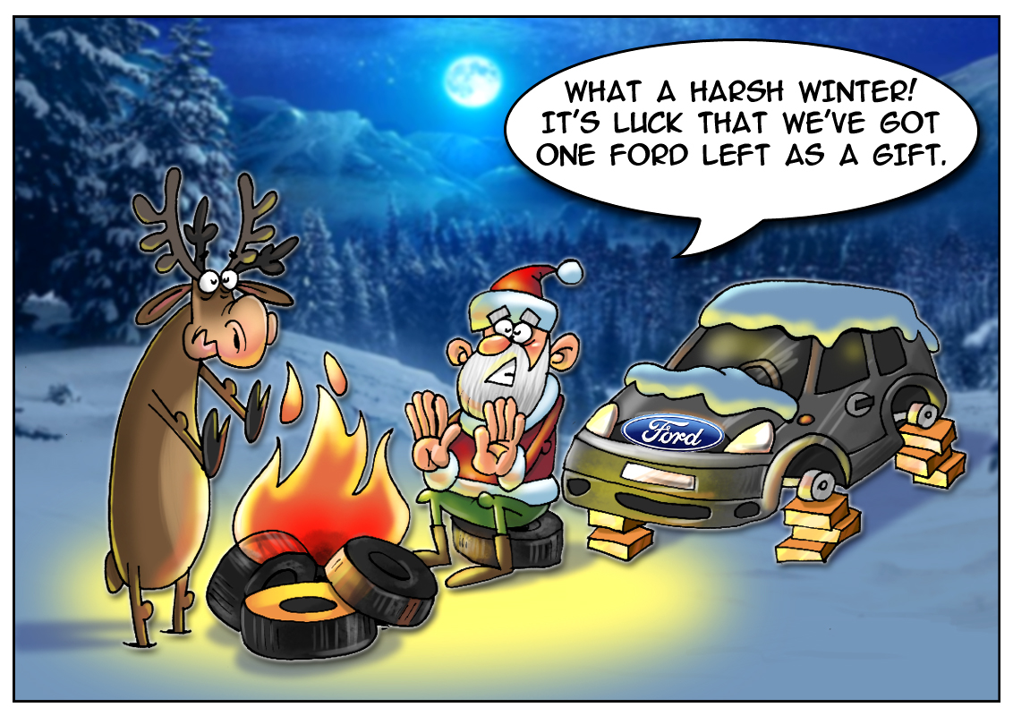 Ford profits slumps 40%