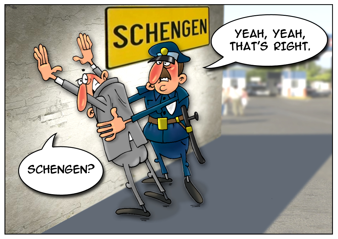 Back to borders and customs, passports and visas