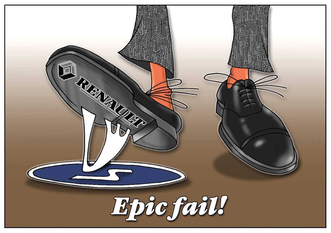 Renault counts losses