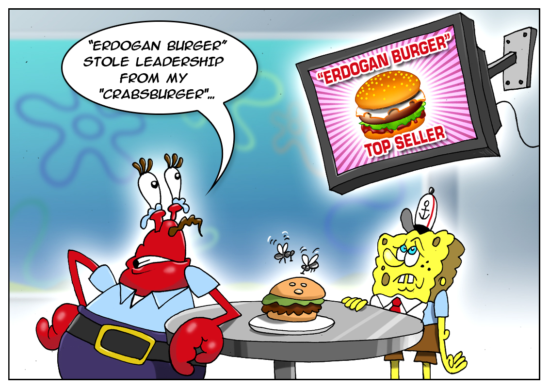 Restoran Jerman menerima ancaman karena menjual Burger Erdogan