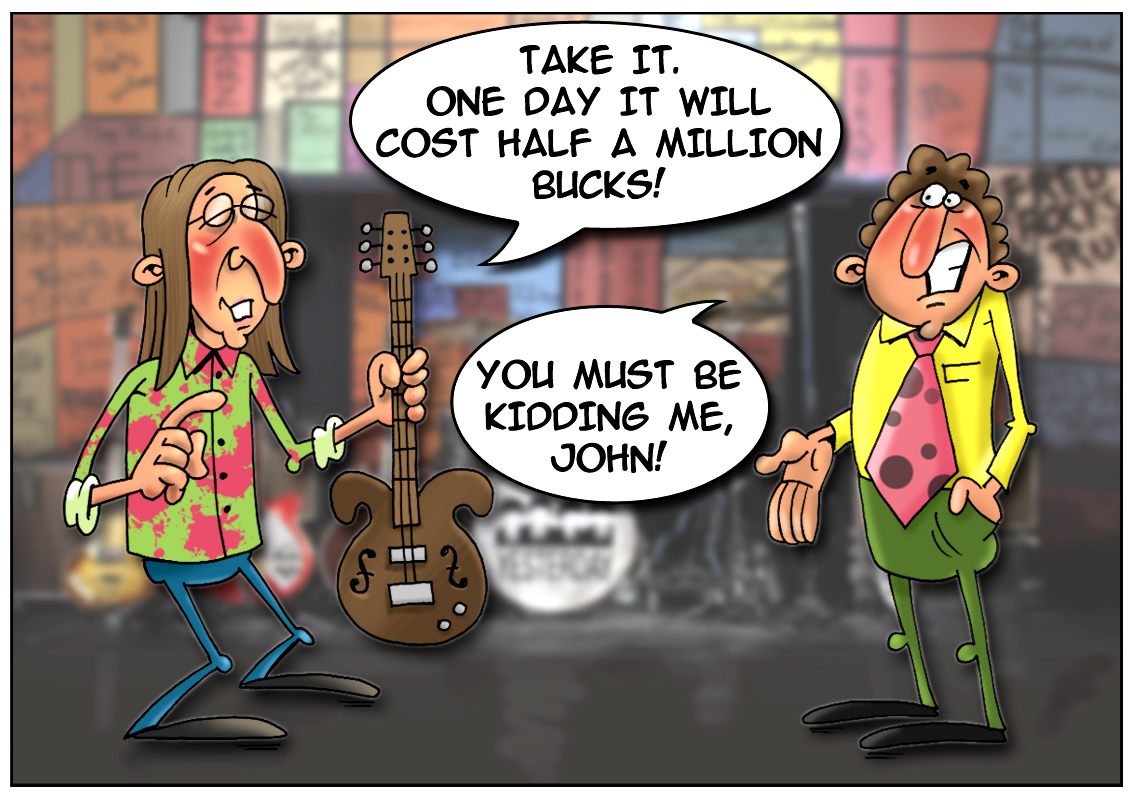 John Lennon's guitar fetches $408,000