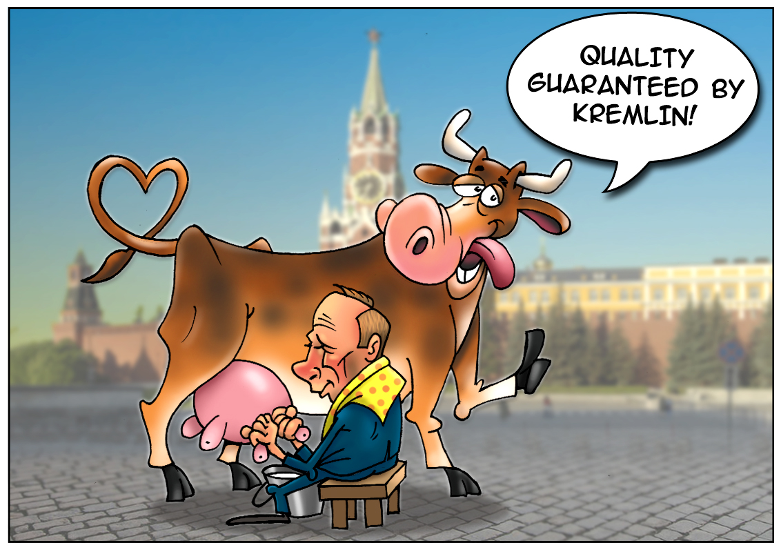 Eat like a president - buy Kremlin brand food!