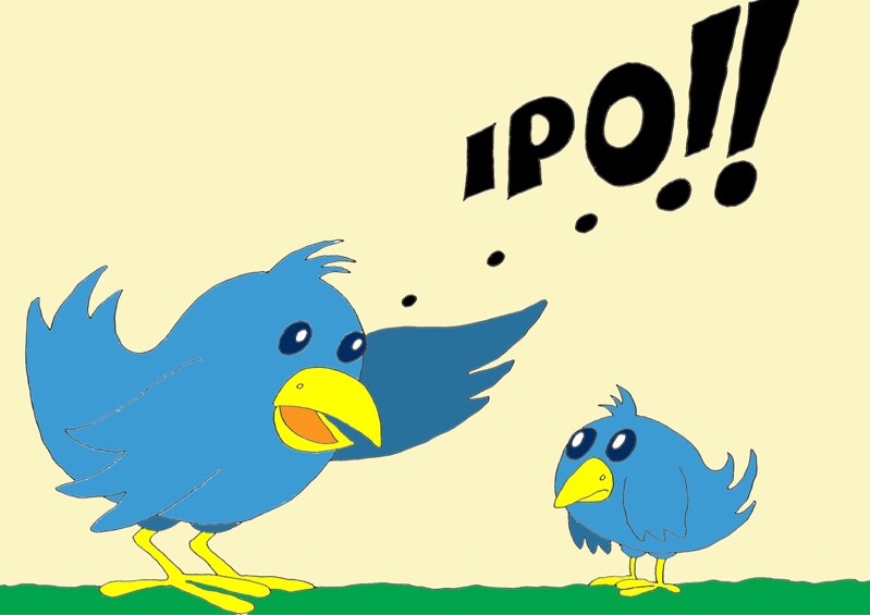 Впервые стоимость акций Twitter опустилась ниже цены IPO