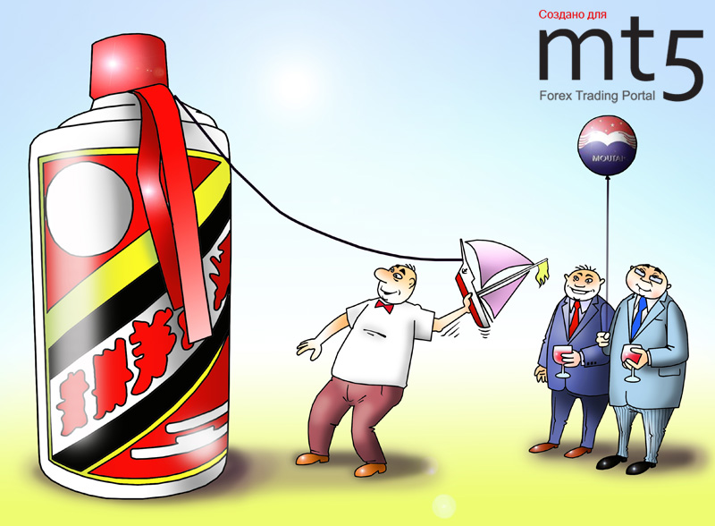 Китайская алкогольная компания подорожала в 35 раз за 10 лет