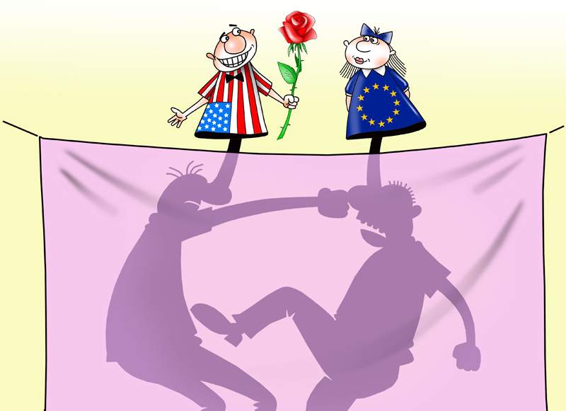 Жители Германии против трансатлантического соглашения между ЕС и США