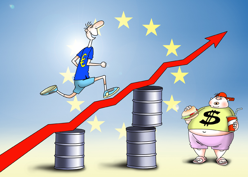 Промышленная активность в еврозоне продолжает набирать обороты