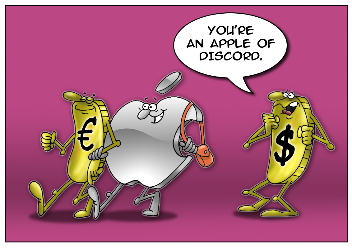 Apple issues euro bonds for the first time