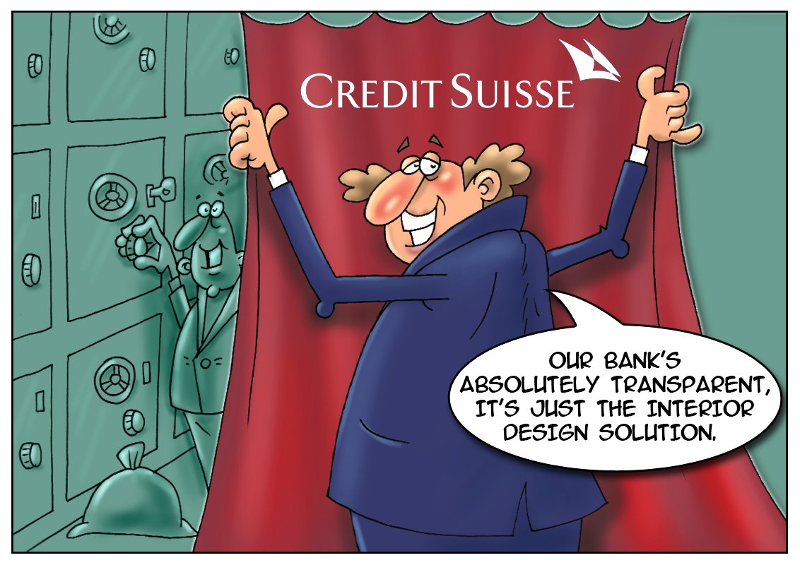 Credit Suisse helps clients hide billions from IRS 