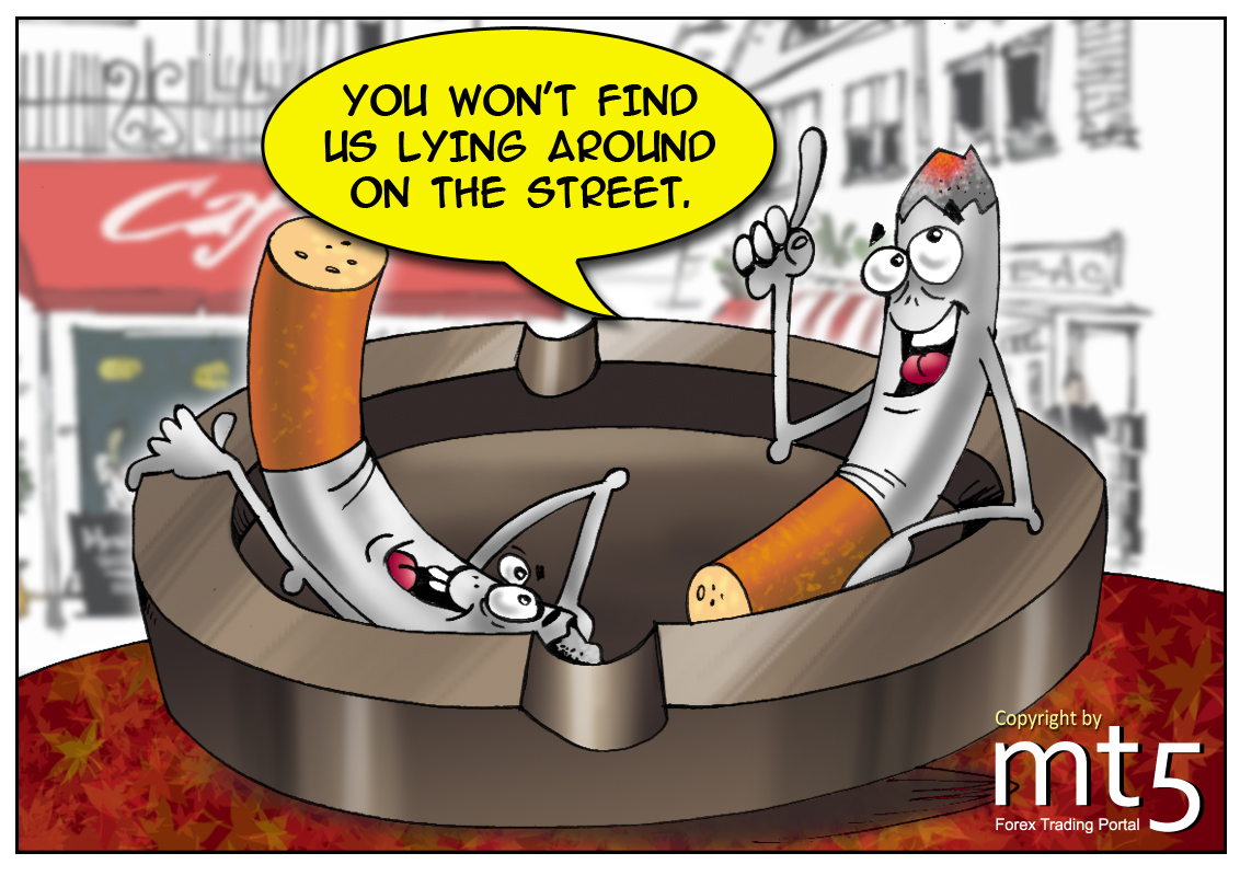 Perancis Berusaha Memberantas Puntung Rokok