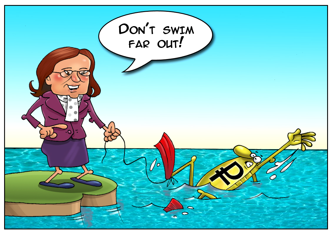 Freely floating ruble to be supported