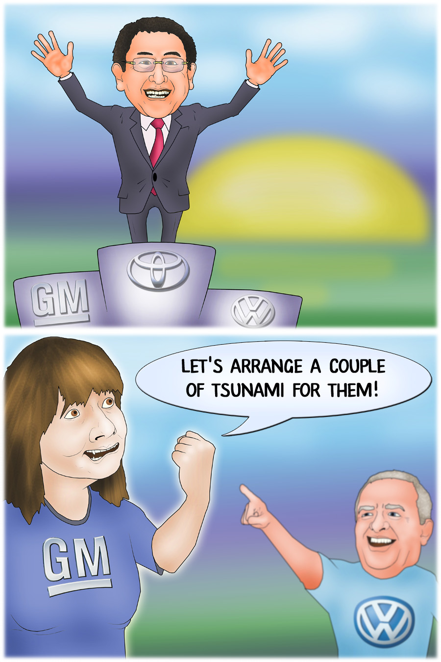 Toyota no. 1 selling carmaker with sales over 10,000,000 units per year