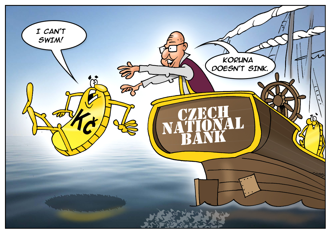 CNB allows Czech koruna exchange rate to float