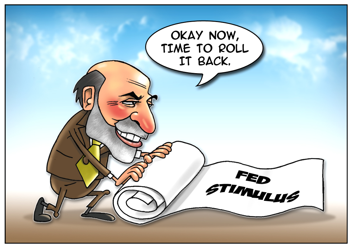 U.S. Fed to slow stimulus