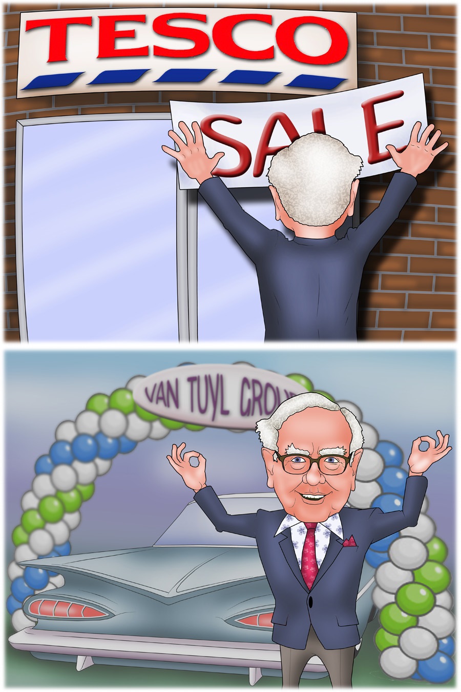 Buffett's fund buys car dealership firm Van Tuyl Group 