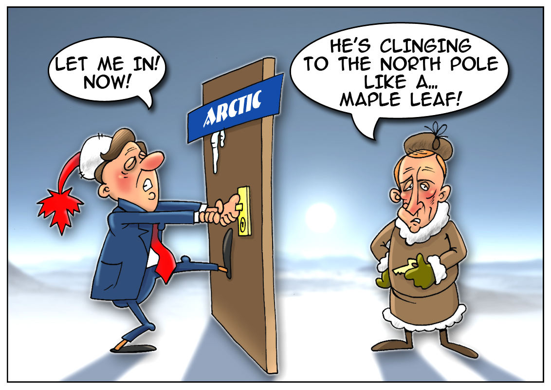 International contest for control of Arctic territory