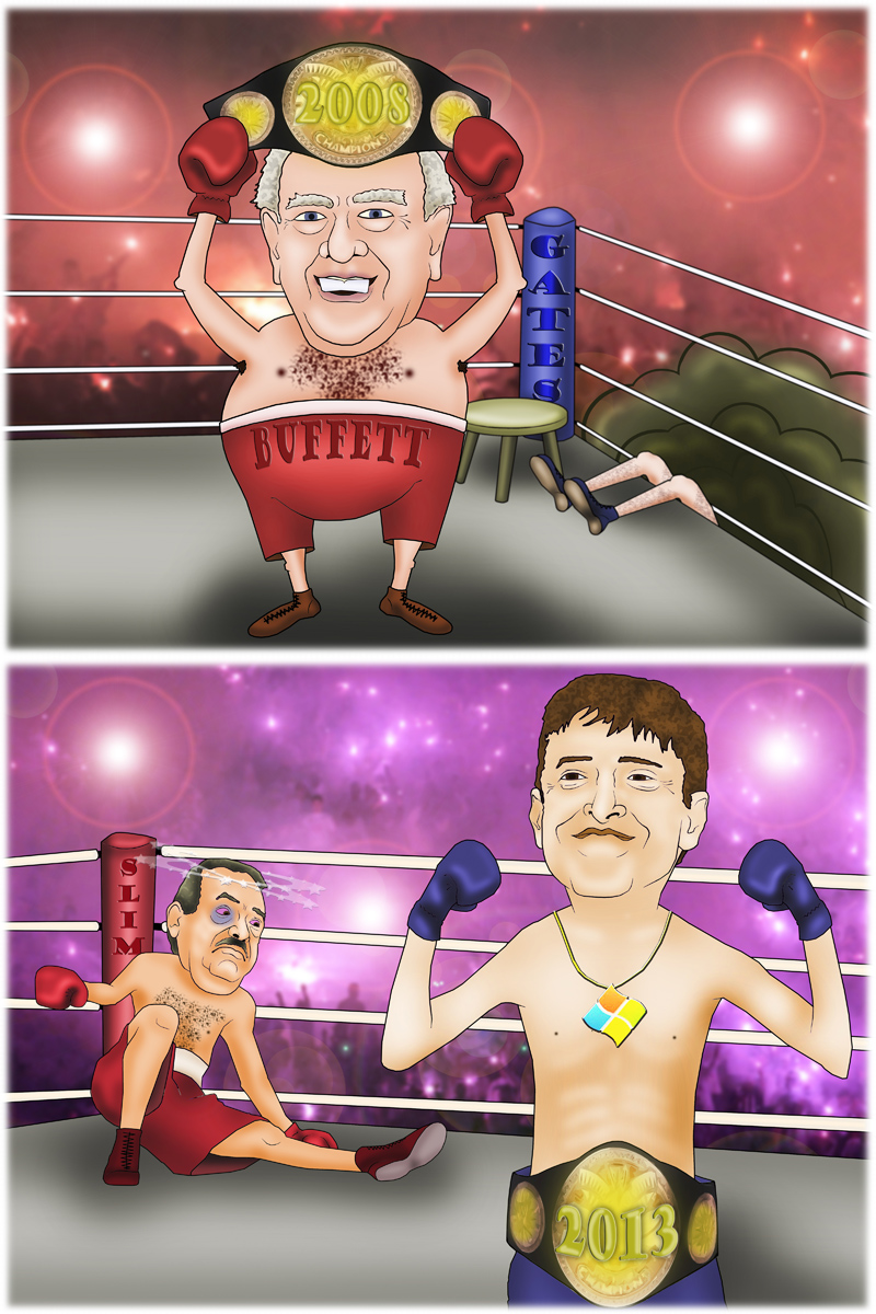 Bill Gates returns the status of the richest man in the world