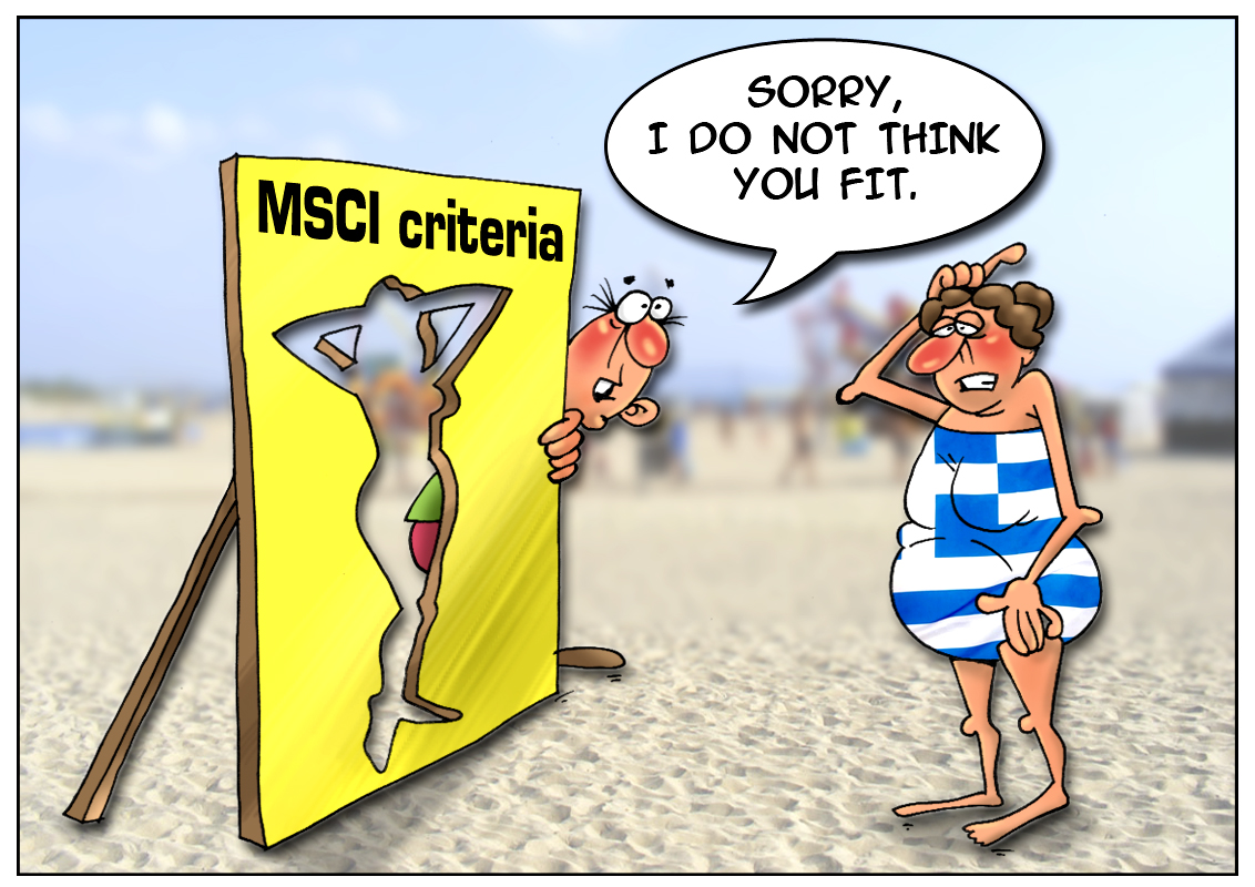 Greece booted from MSCI Developed Markets Index