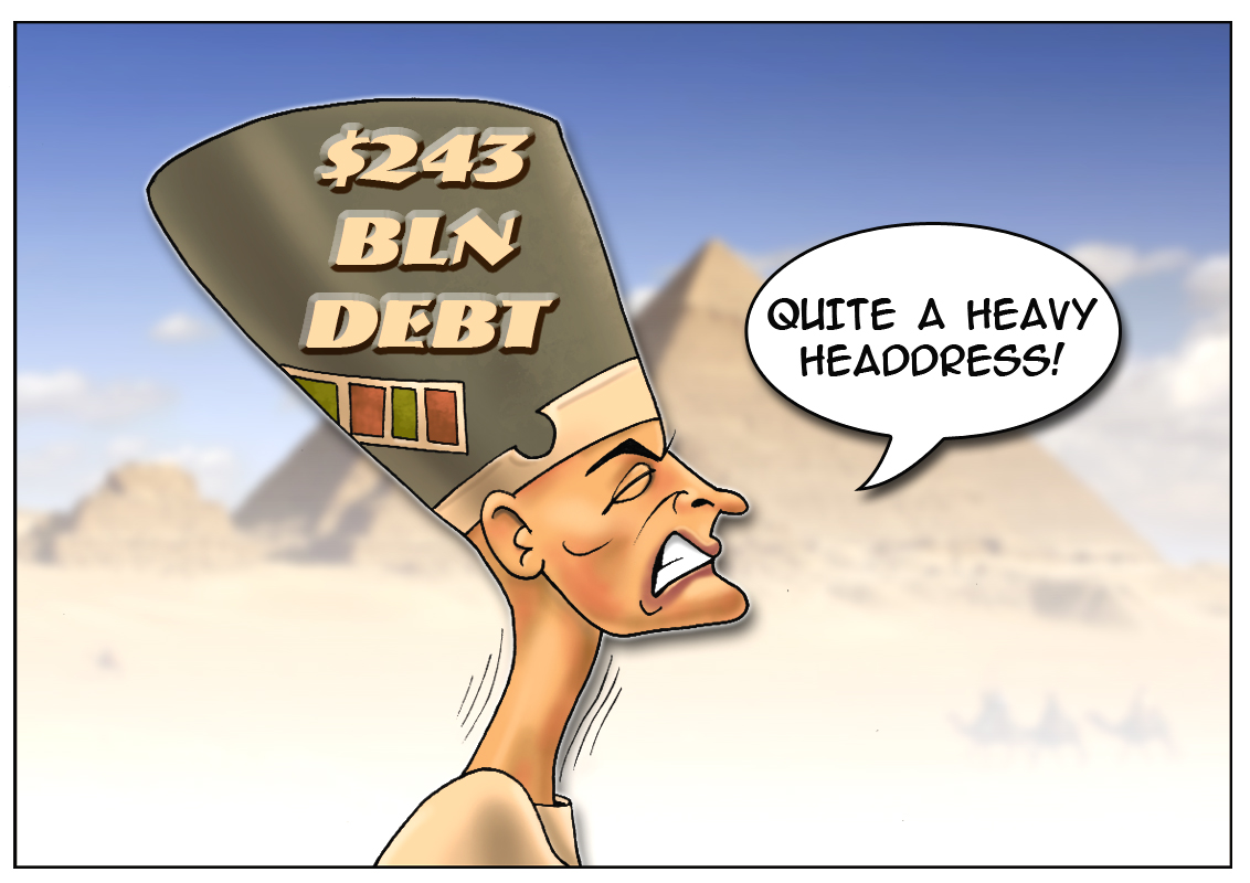 Egypt&rsquo;s government debt exceeds &ldquo;safe limits&rdquo; 