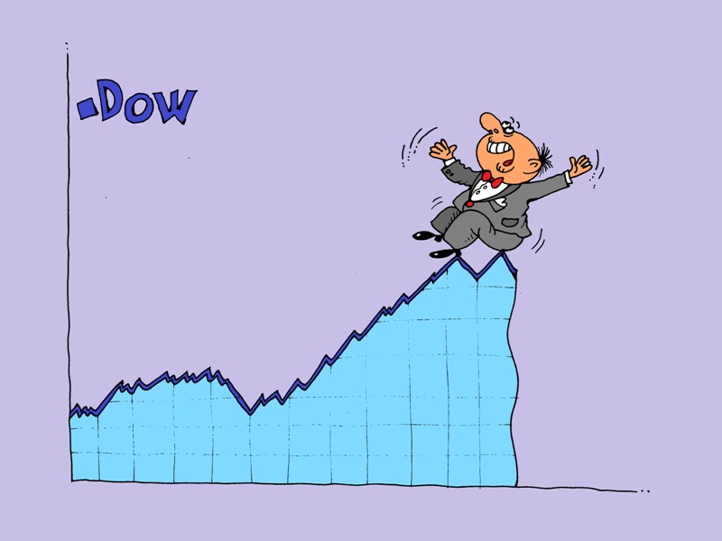 Dow Jones и S&amp;P hit record highs