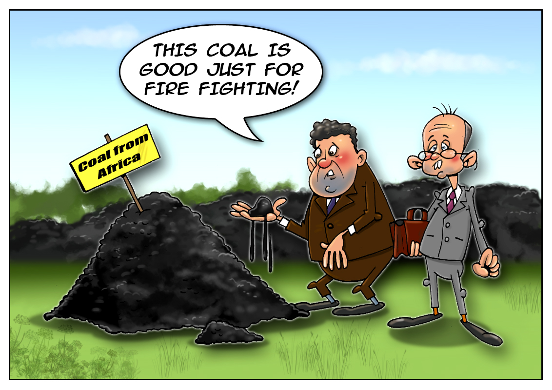 South Africa coal unsuitable for Ukrainians power plants