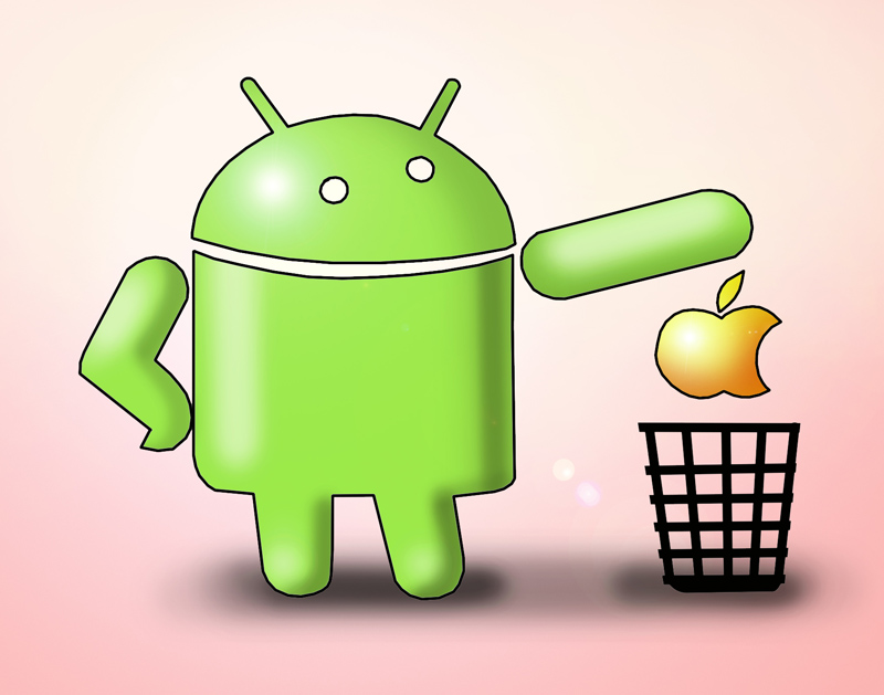 The share of Apple fell below 40% on tablet market