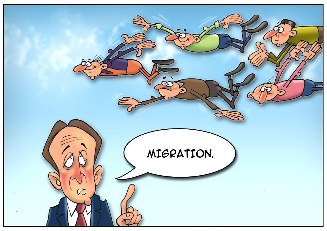 Number of international migrants is 232 mln