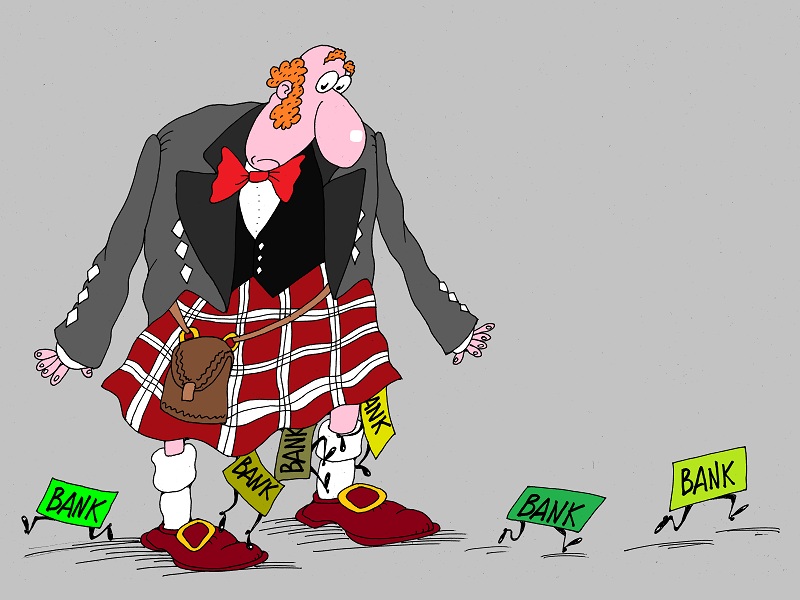 Independent Scotland to face crash of its banking system 