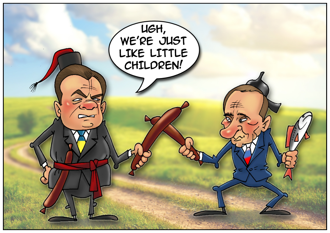 To gain Ukraine by hook or by crook