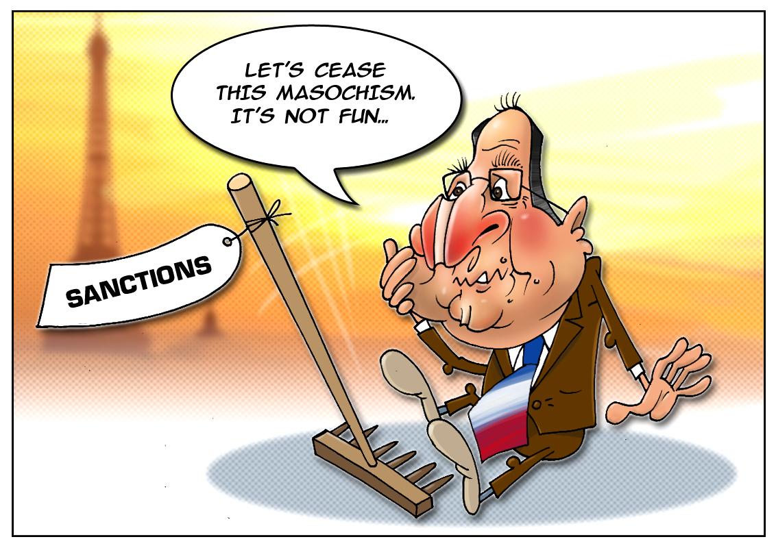 Francois Hollande: sanctions on Russia should be lifted