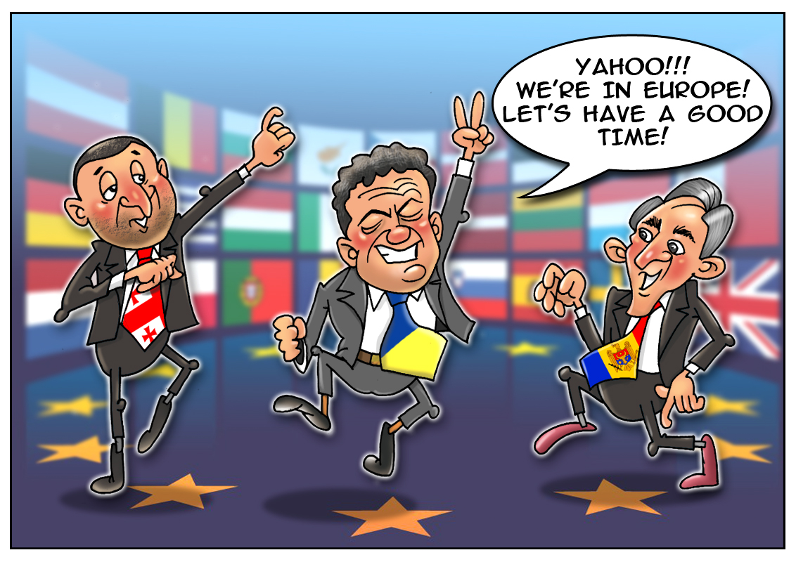 Three more nations join EU