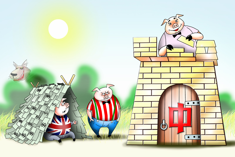 China to take control over gold