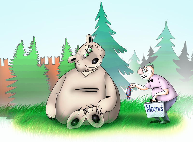 Moody's повысило рейтинг России до спекулятивного уровня