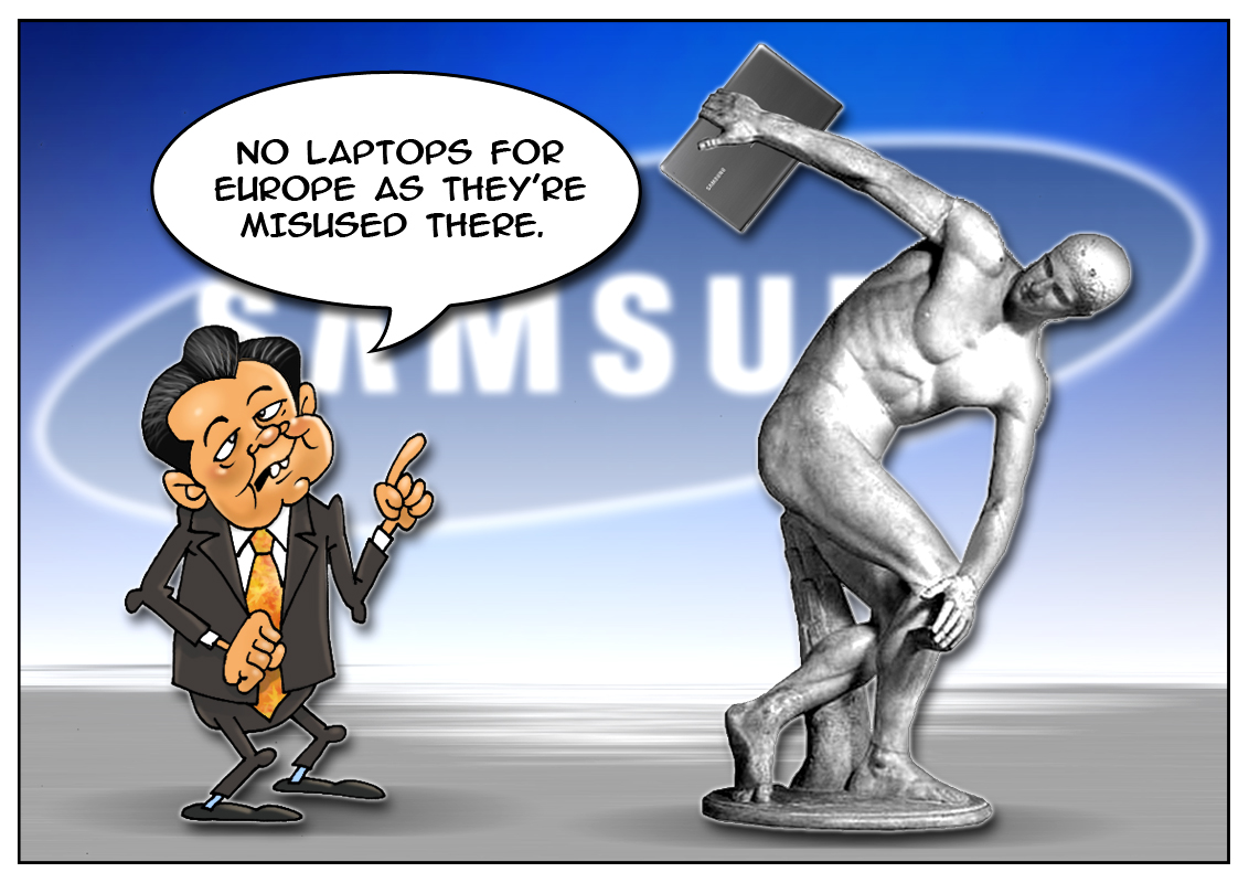 Samsung abandons laptops sales in Europe
