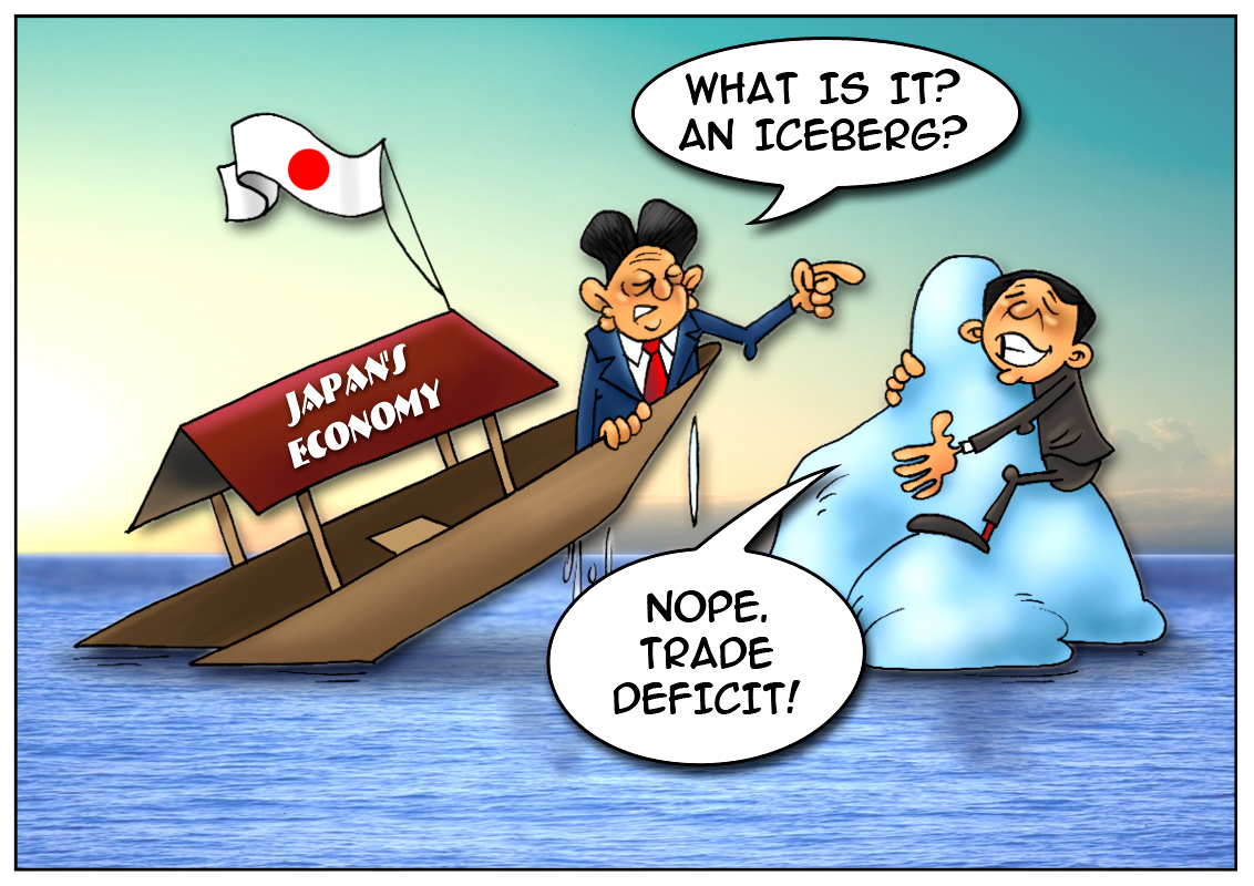 Japan's economy comes at the seams